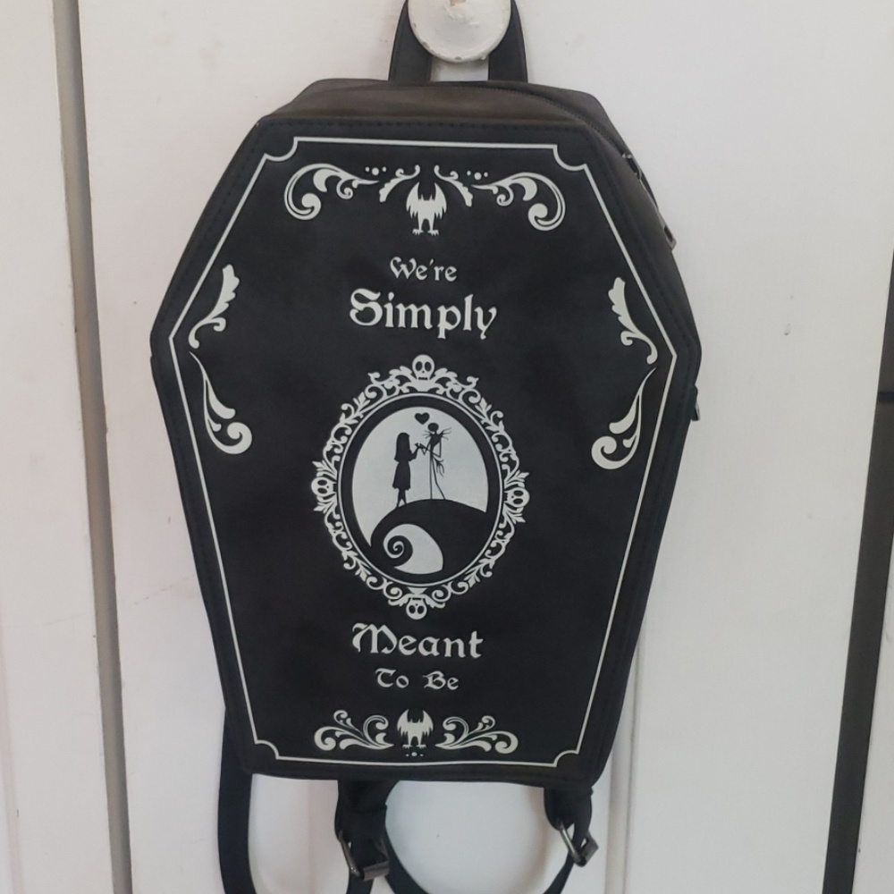 Nightmare Before Christmas coffin mini backpack